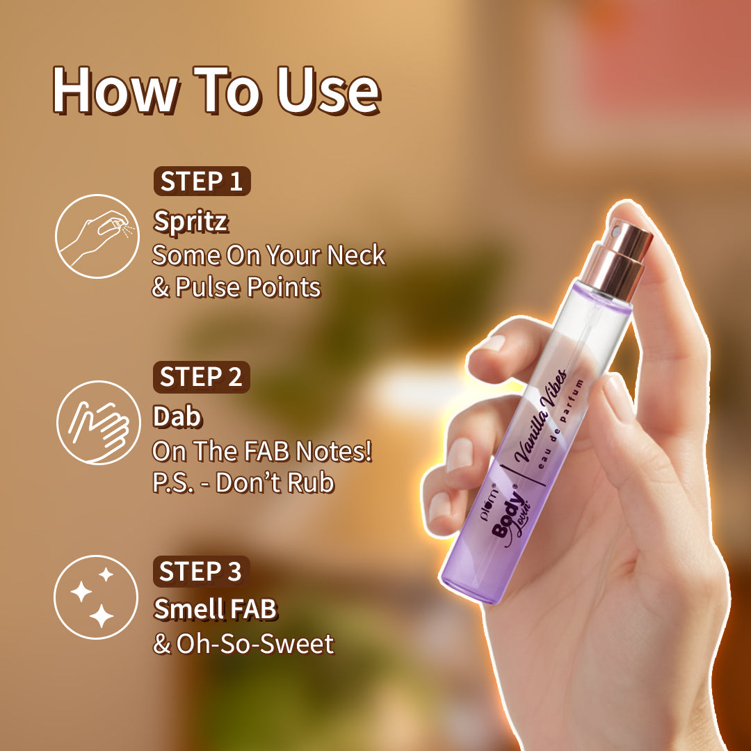 Vanilla Duo Long Lasting Perfume Gift Set