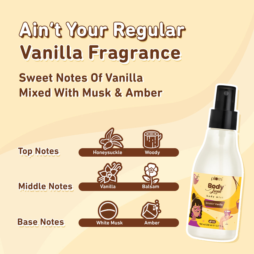 Trending Sweet & Spicy Vanilla Body Mist Duo