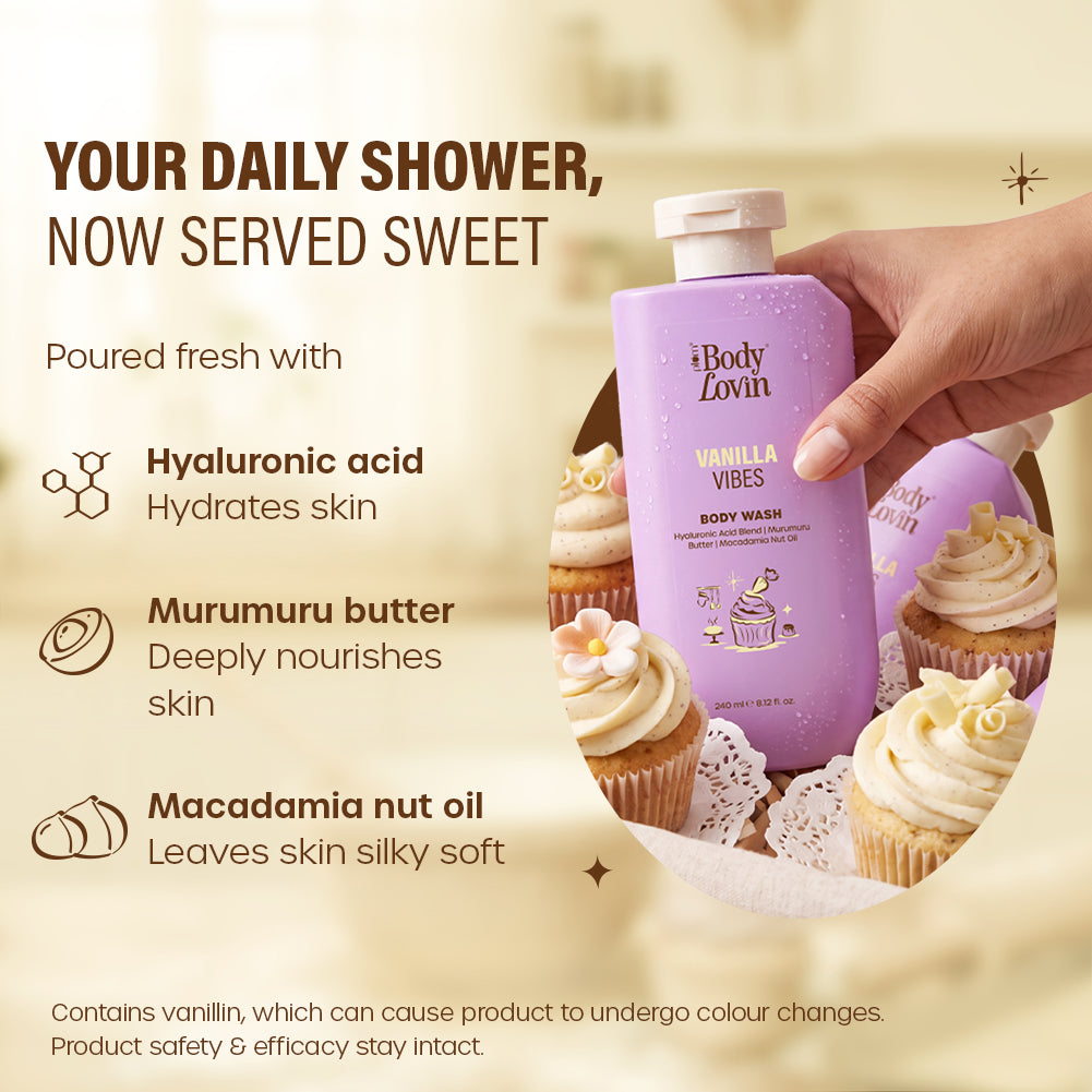Vanilla Vibes Body Wash