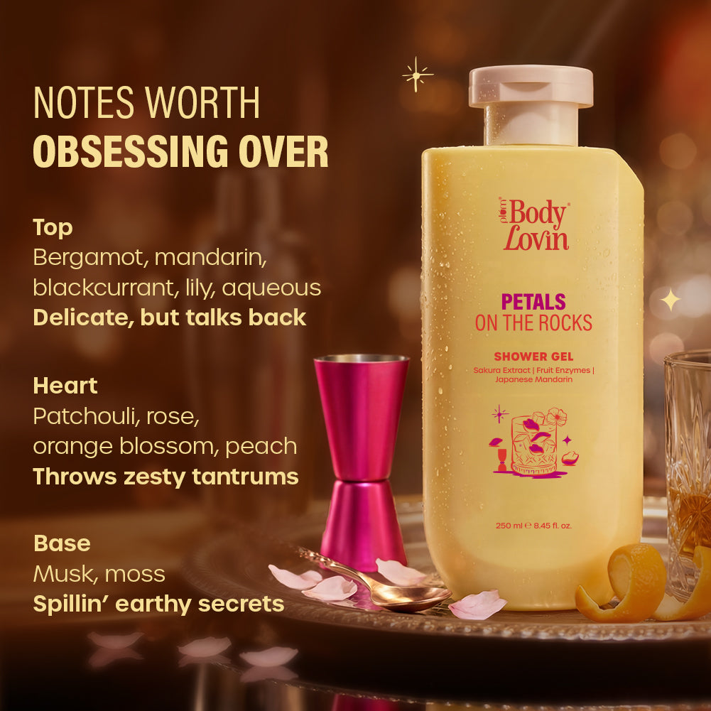 Brightening & refreshing shower gels
