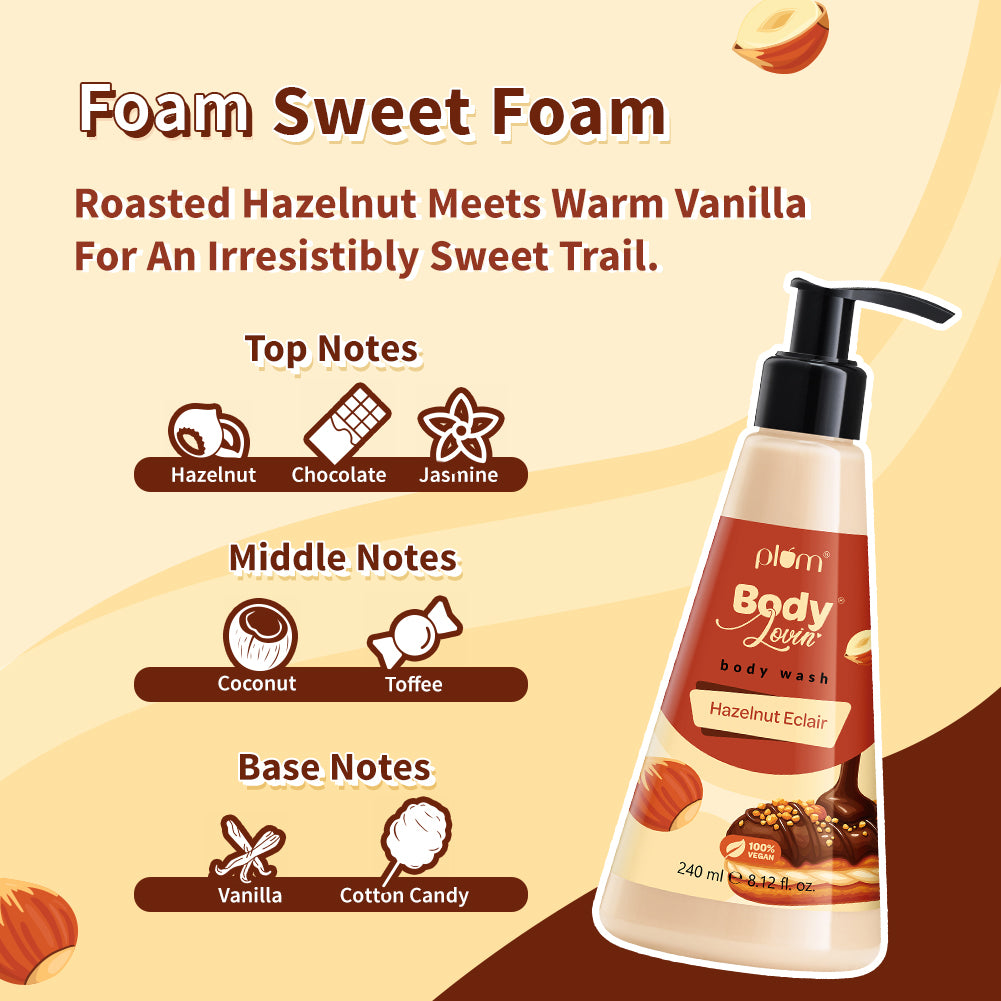 Hazelnut Eclair Body Wash