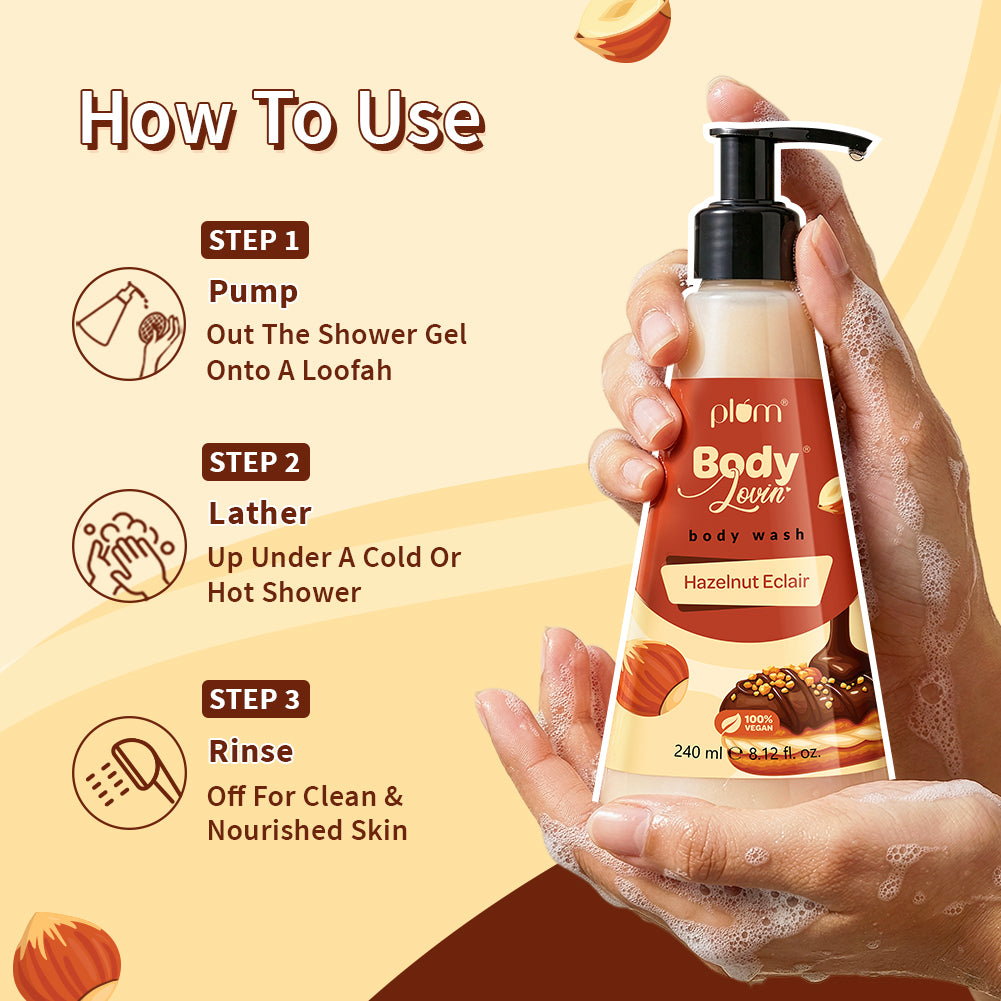 Hazelnut Eclair Body Wash