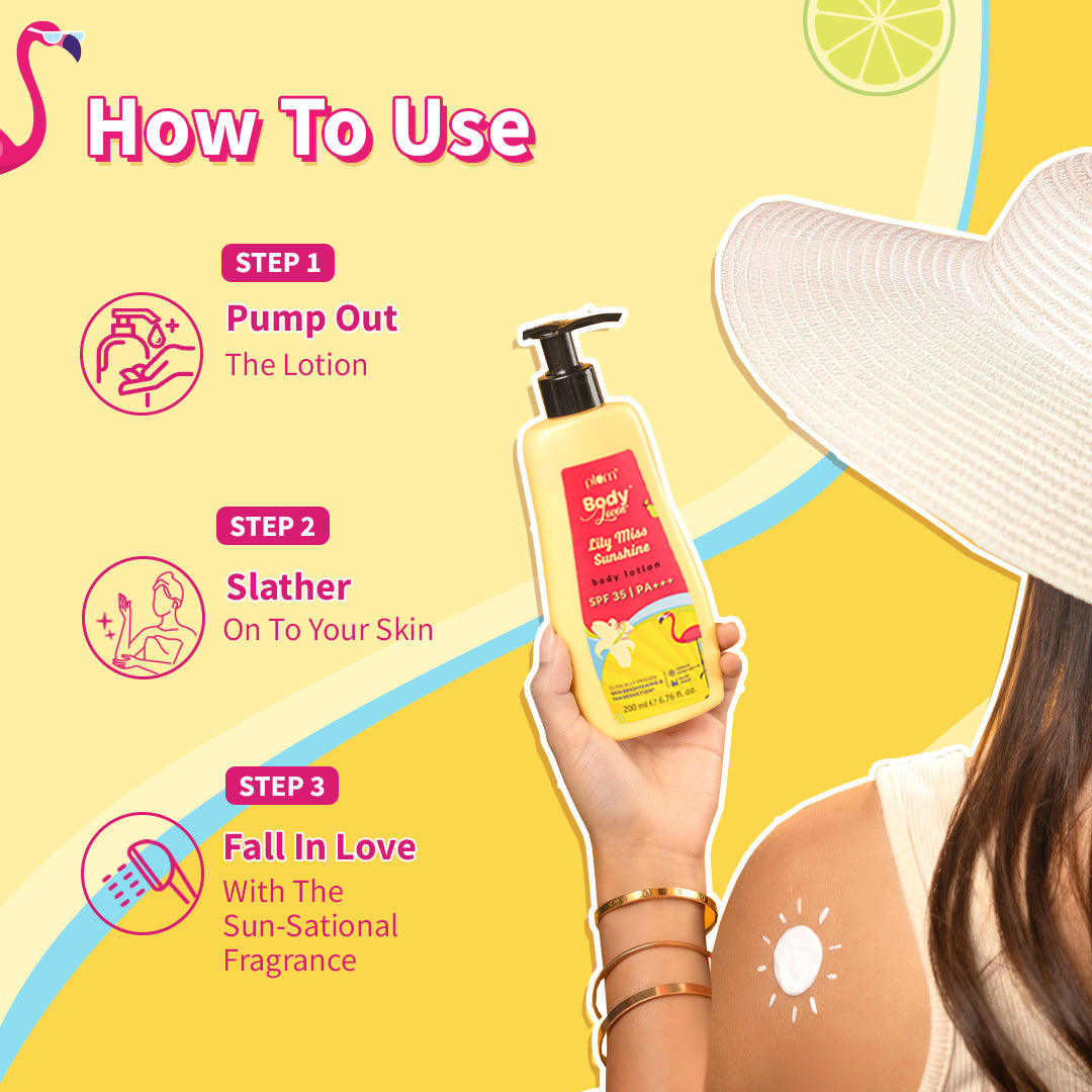 Lily Miss Sunshine Sunscreen Body Lotion SPF 35 PA+++