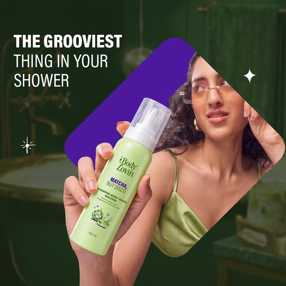 Matcha, But Disco Whipped Body Wash Mousse