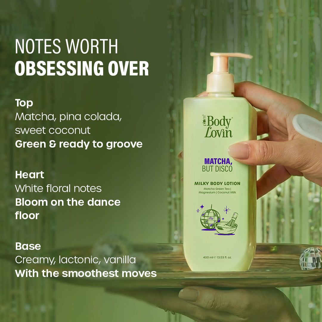 Matcha, But Disco Body Lotion