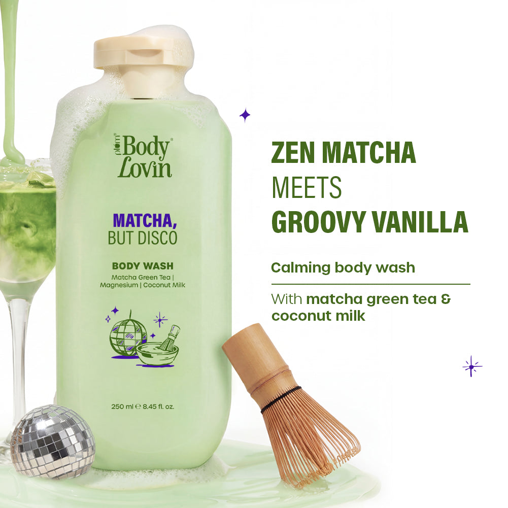 Matcha, But Disco Body Wash