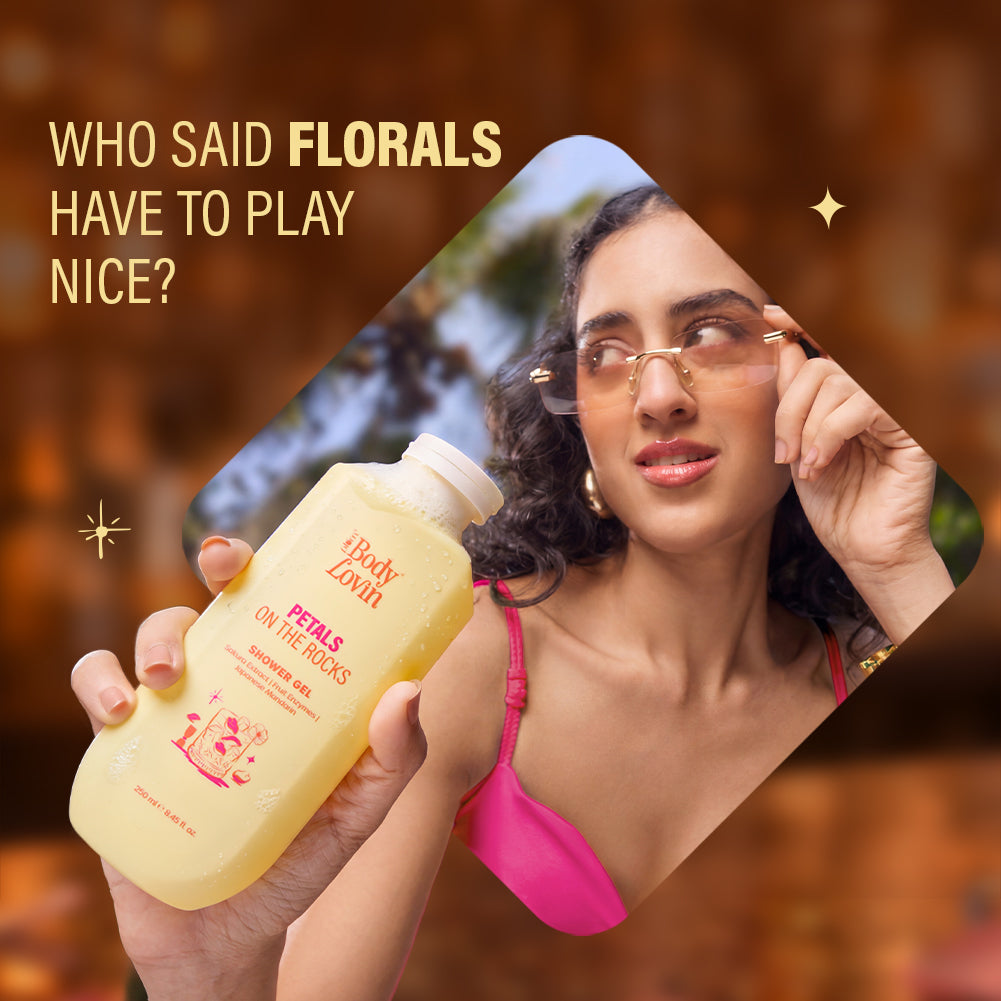 Petals On The Rocks Shower Gel