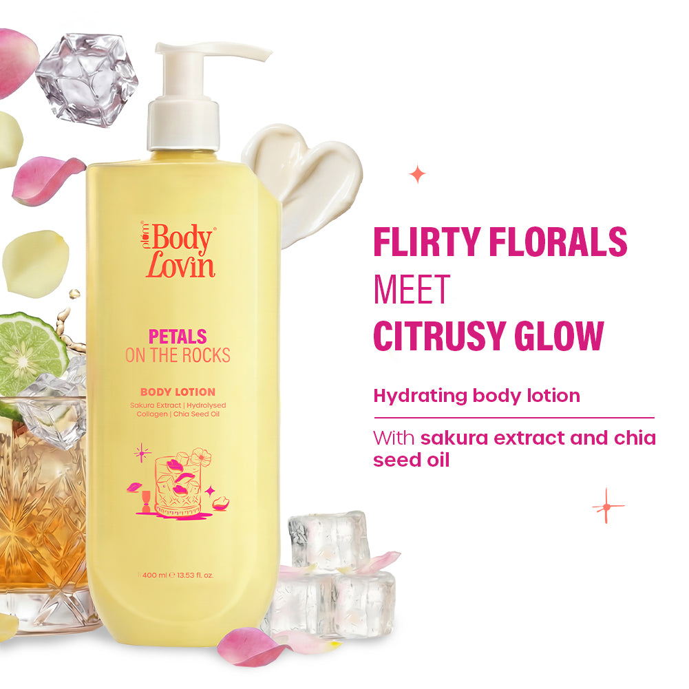 Petals On The Rocks Body Lotion