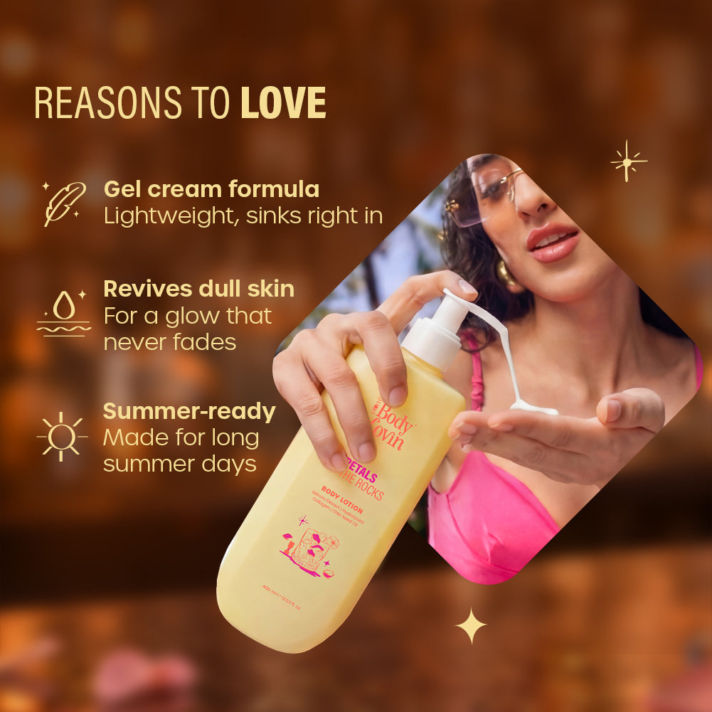 Petals On The Rocks Body Lotion