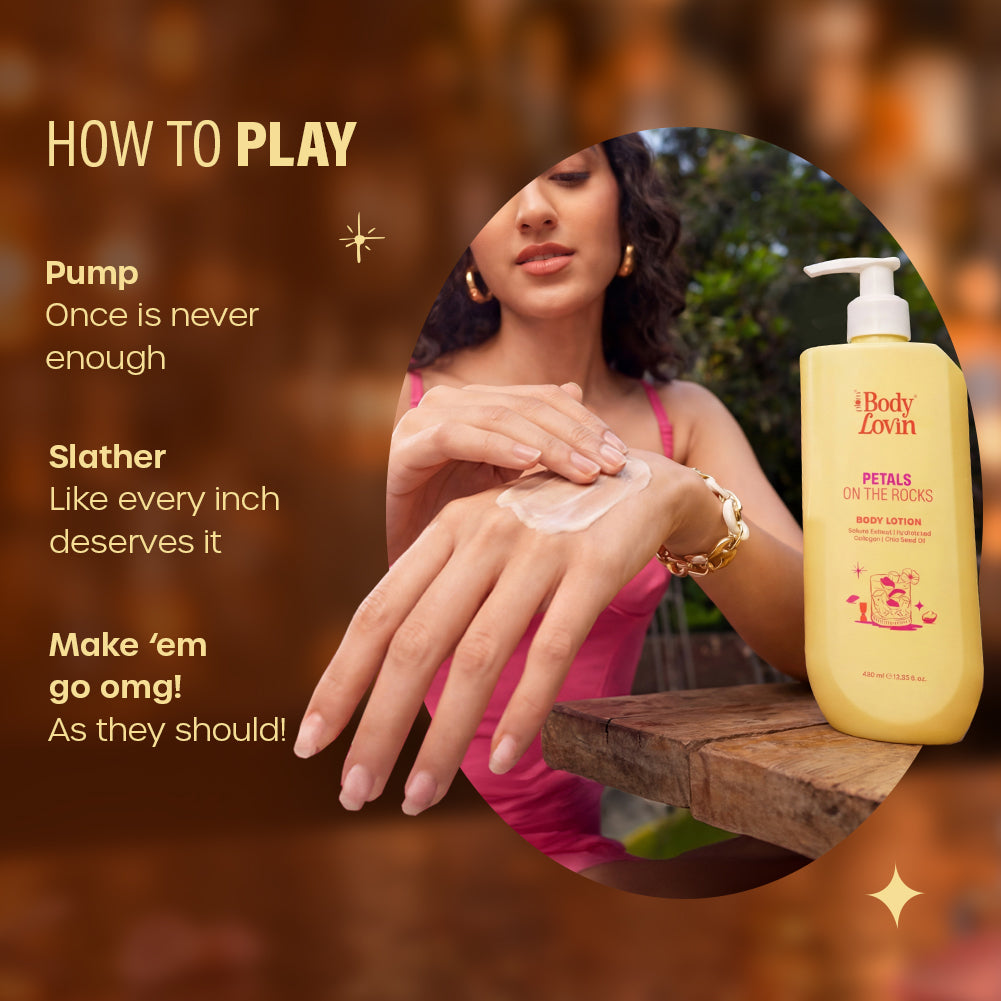 Petals On The Rocks Body Lotion