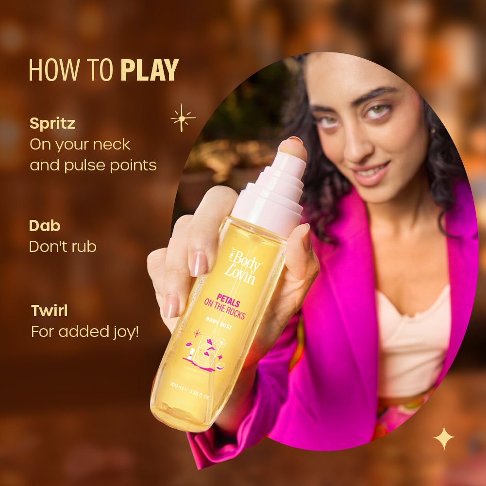 Petals On The Rocks Body Mist