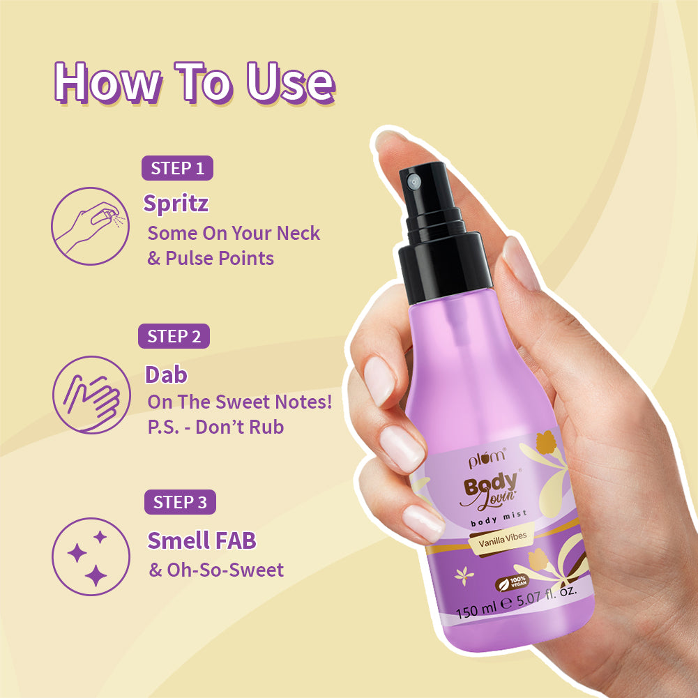 Vanilla Vibes Body Mist
