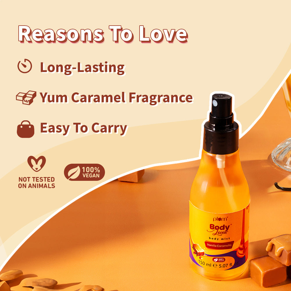 Vanilla Caramello Body Mist