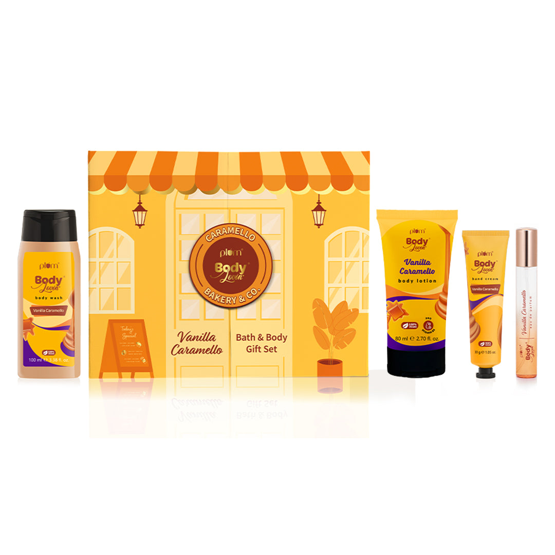 Vanilla Caramello Bath & Body Gift Set