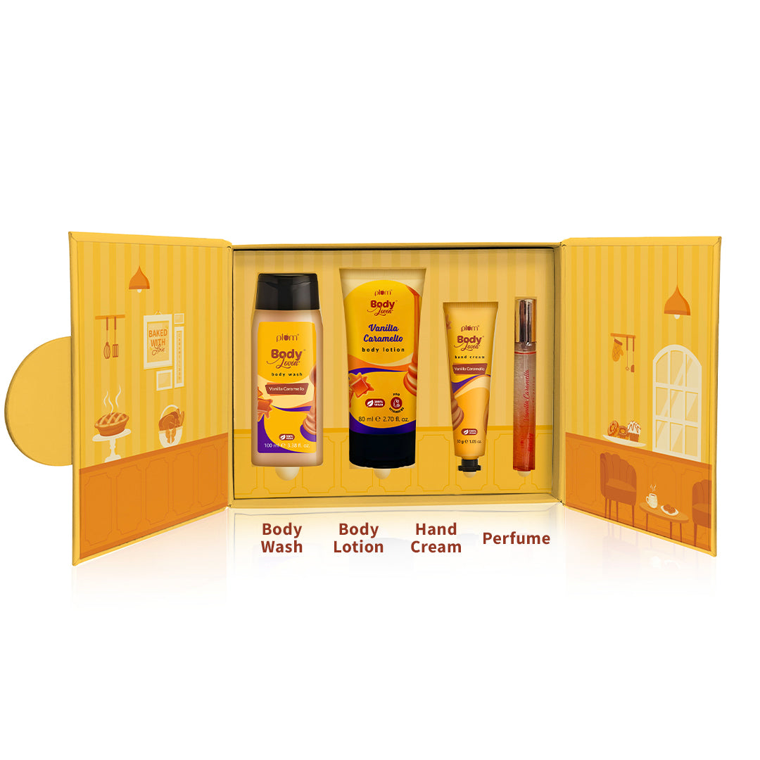 Vanilla Caramello Bath & Body Gift Set