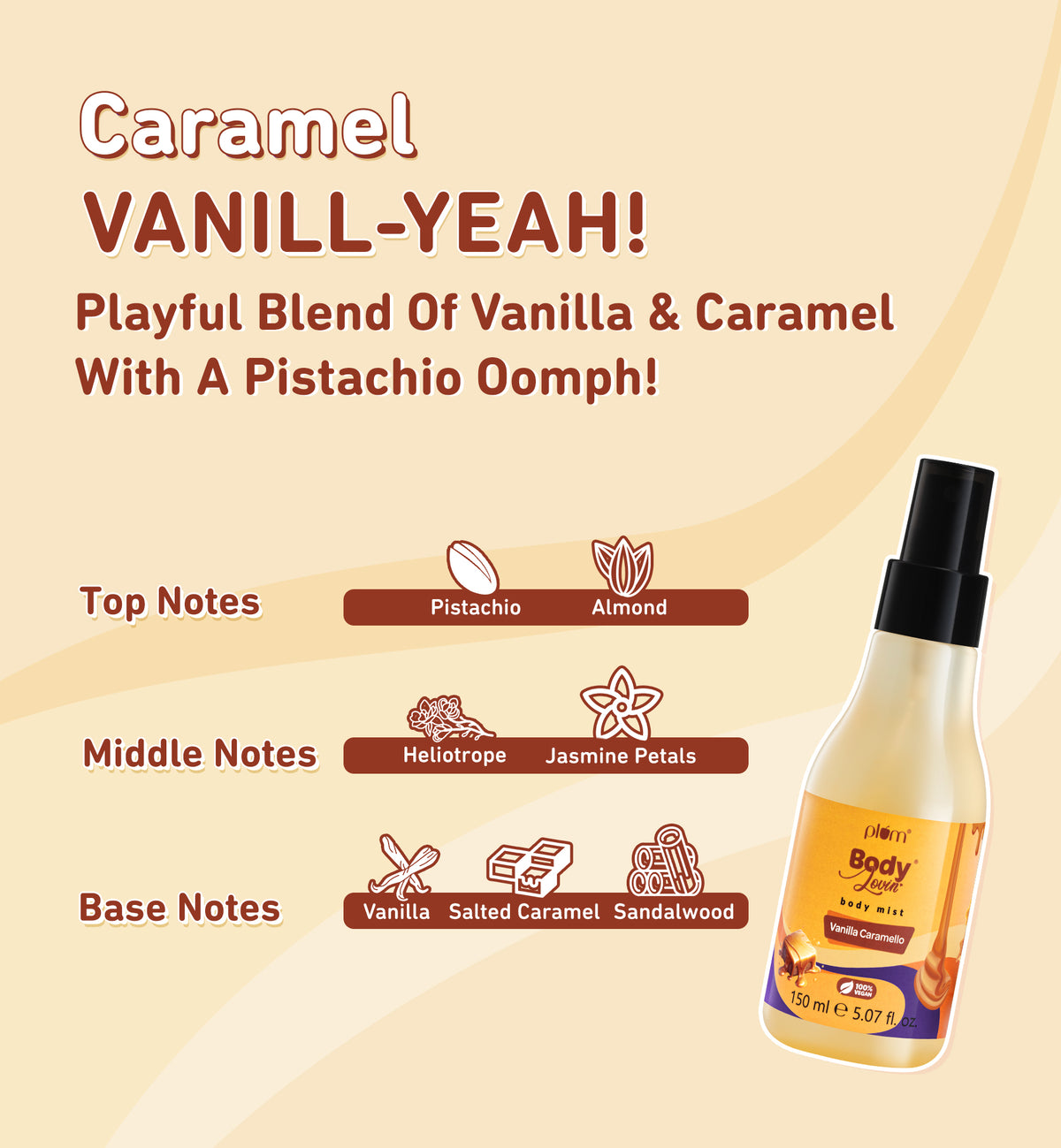 Vanilla Caramello Body Lotion & Body Mist Duo