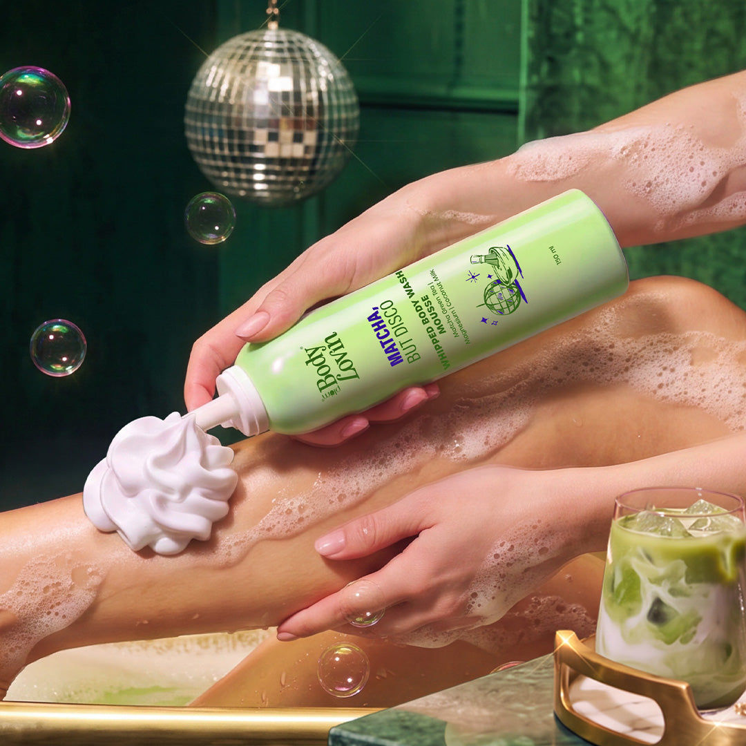 Matcha, But Disco Whipped Body Wash Mousse