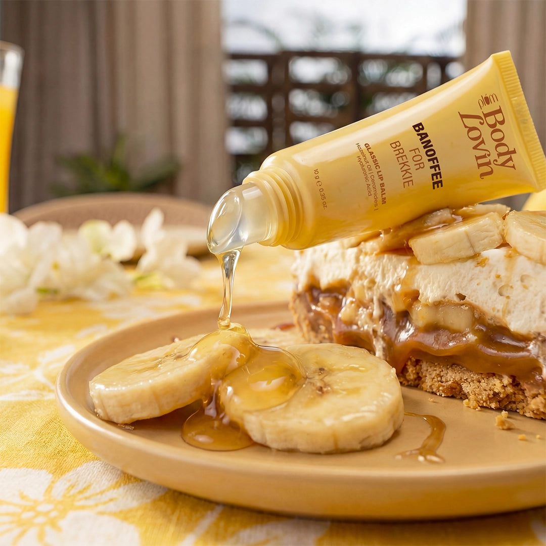 Banoffee for Brekkie Glassic Lip Balm