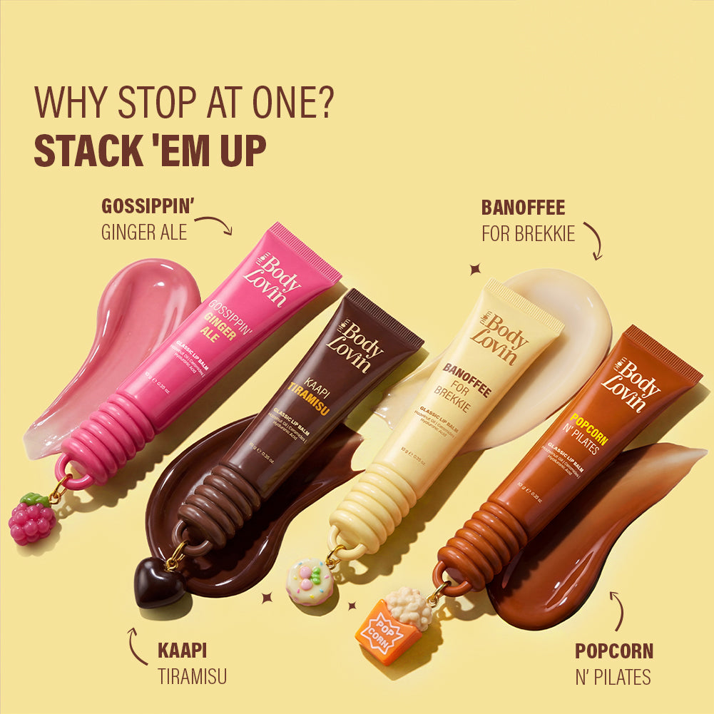 Banoffee for Brekkie Glassic Lip Balm