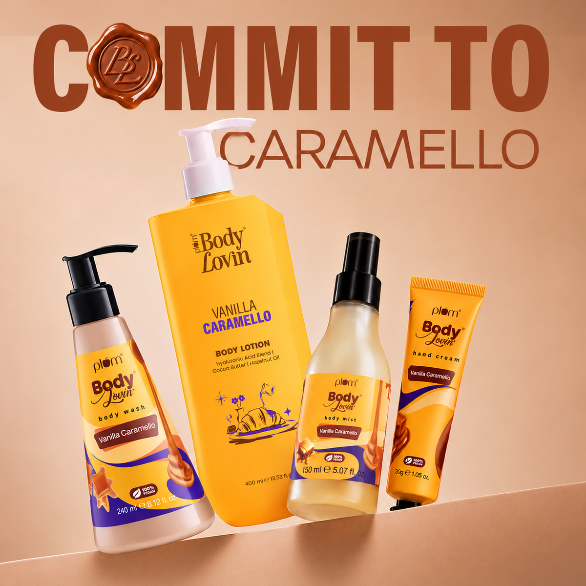 Vanilla Caramello Bath & Body Bundle