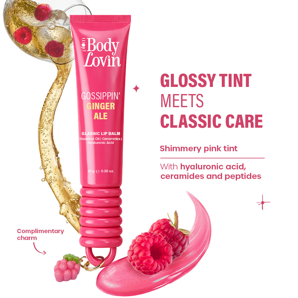 Gossippin’ Ginger Ale Glassic Lip Balm