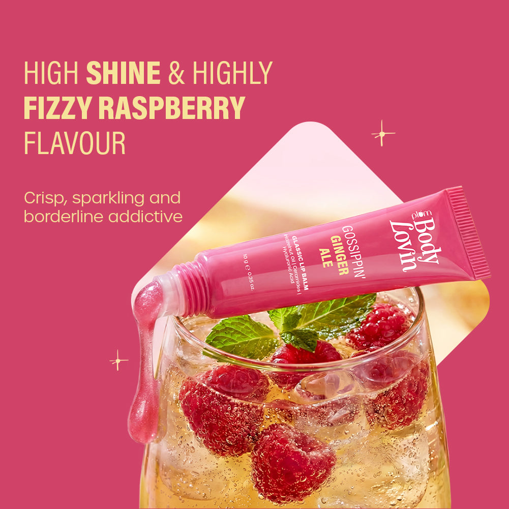 Gossippin’ Ginger Ale Glassic Lip Balm