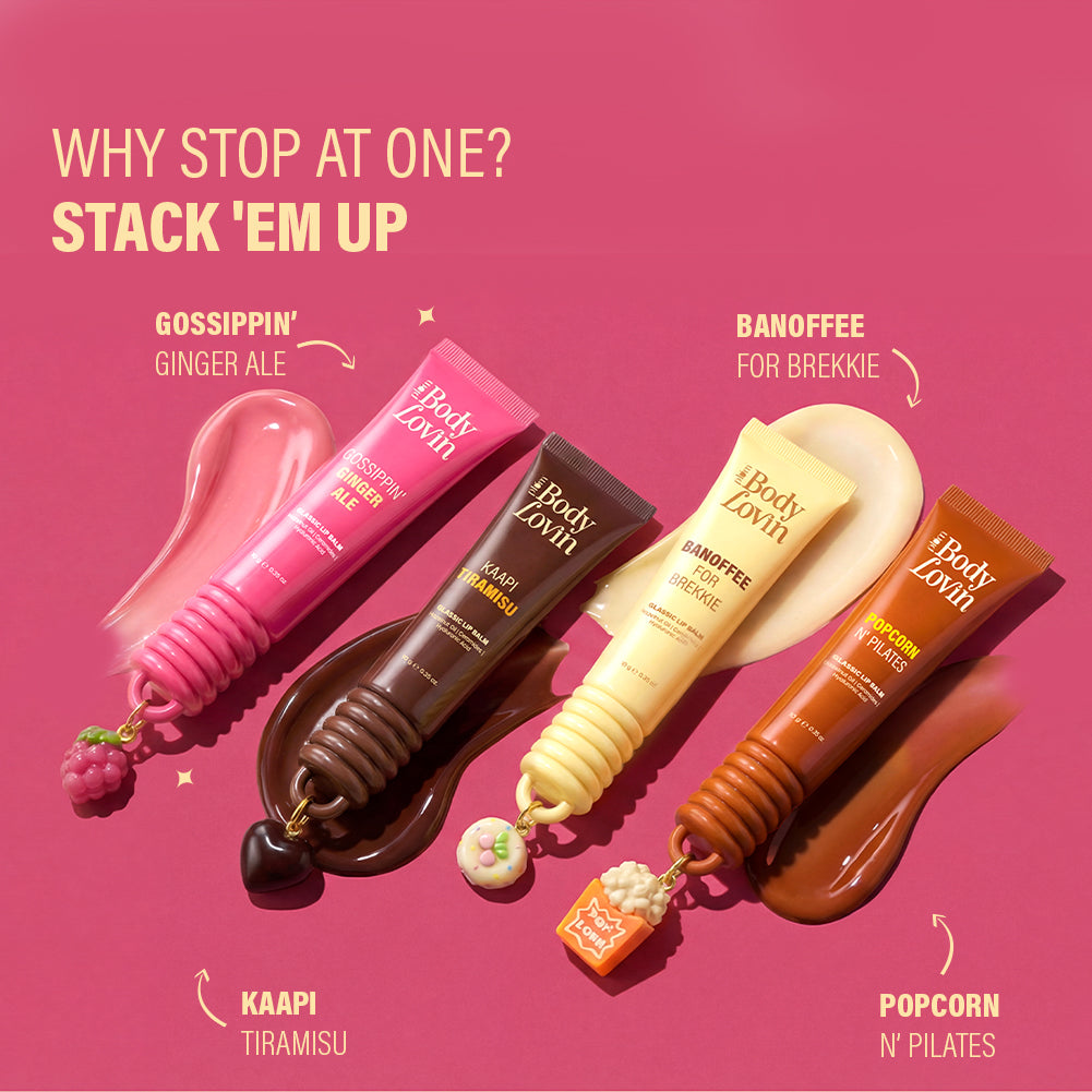 Gossippin’ Ginger Ale Glassic Lip Balm