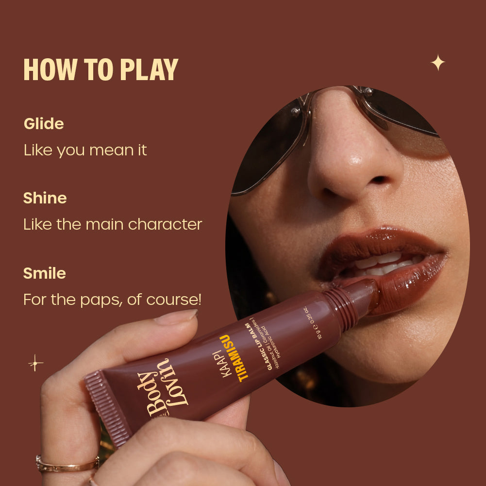 Kaapi Tiramisu Glassic Lip Balm