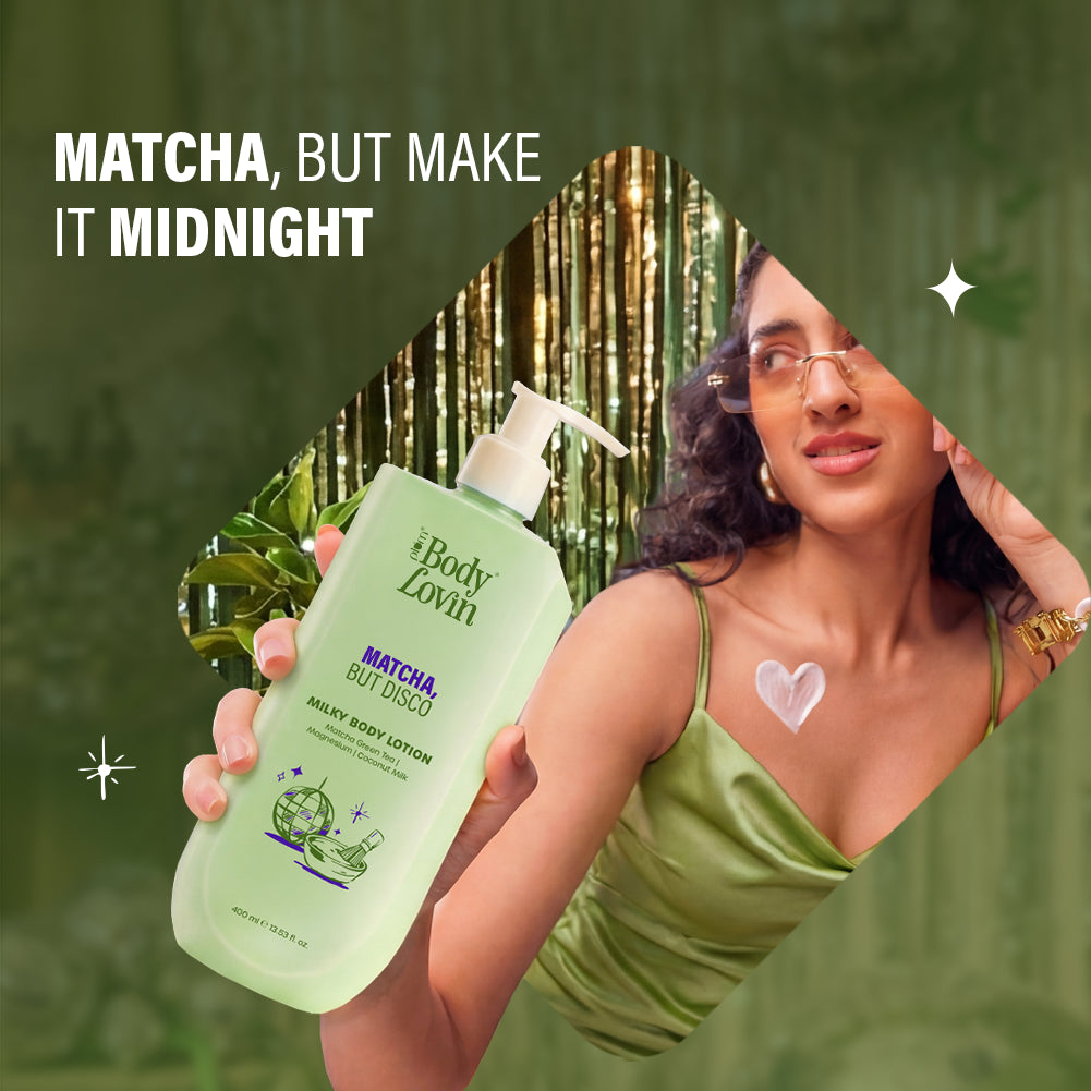 Matcha, But Disco Body Lotion