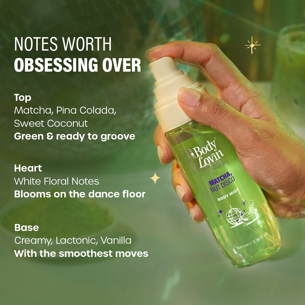 Matcha, But Disco Body Mist