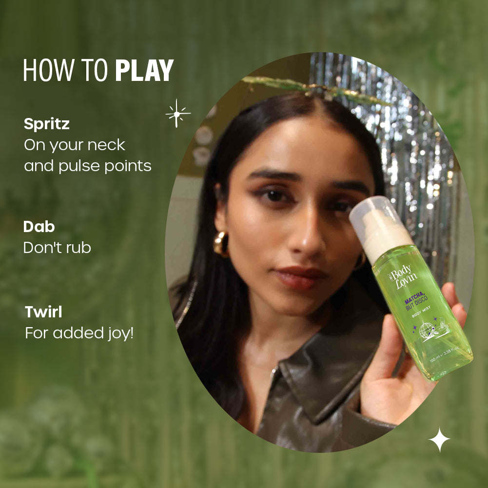 Matcha, But Disco Body Mist