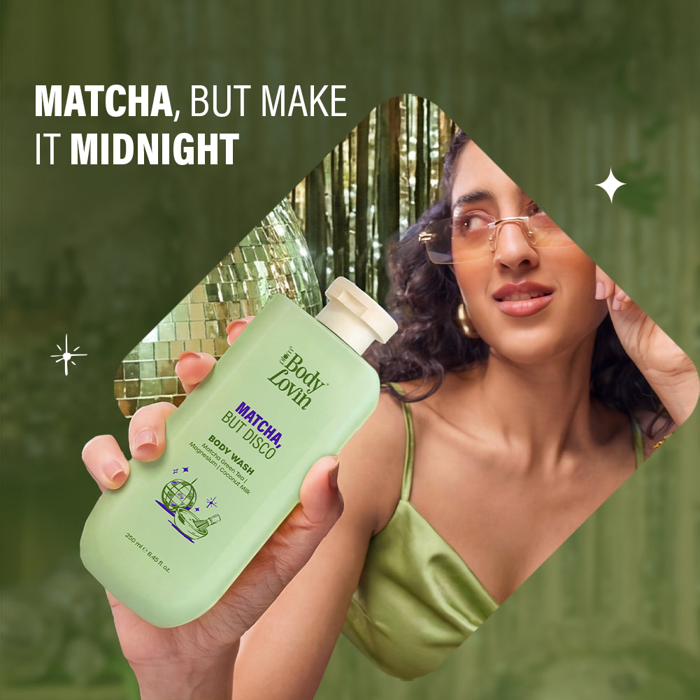 Matcha, But Disco Body Wash