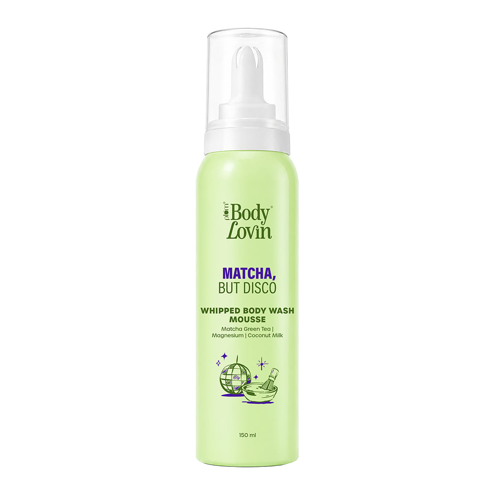 Matcha, But Disco Whipped Body Wash Mousse