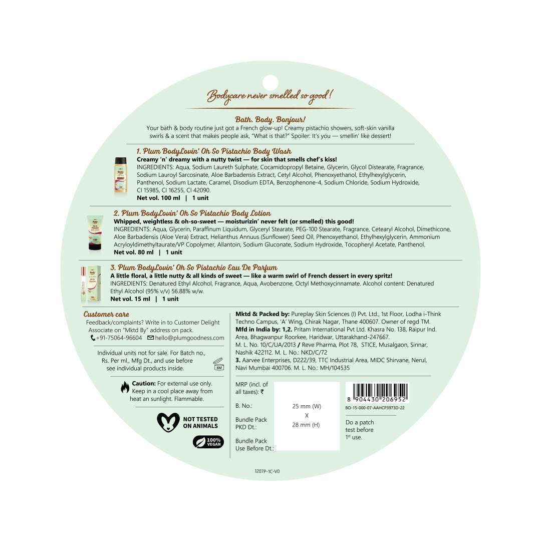 Oh So Pistachio Bath & Body Gift Set