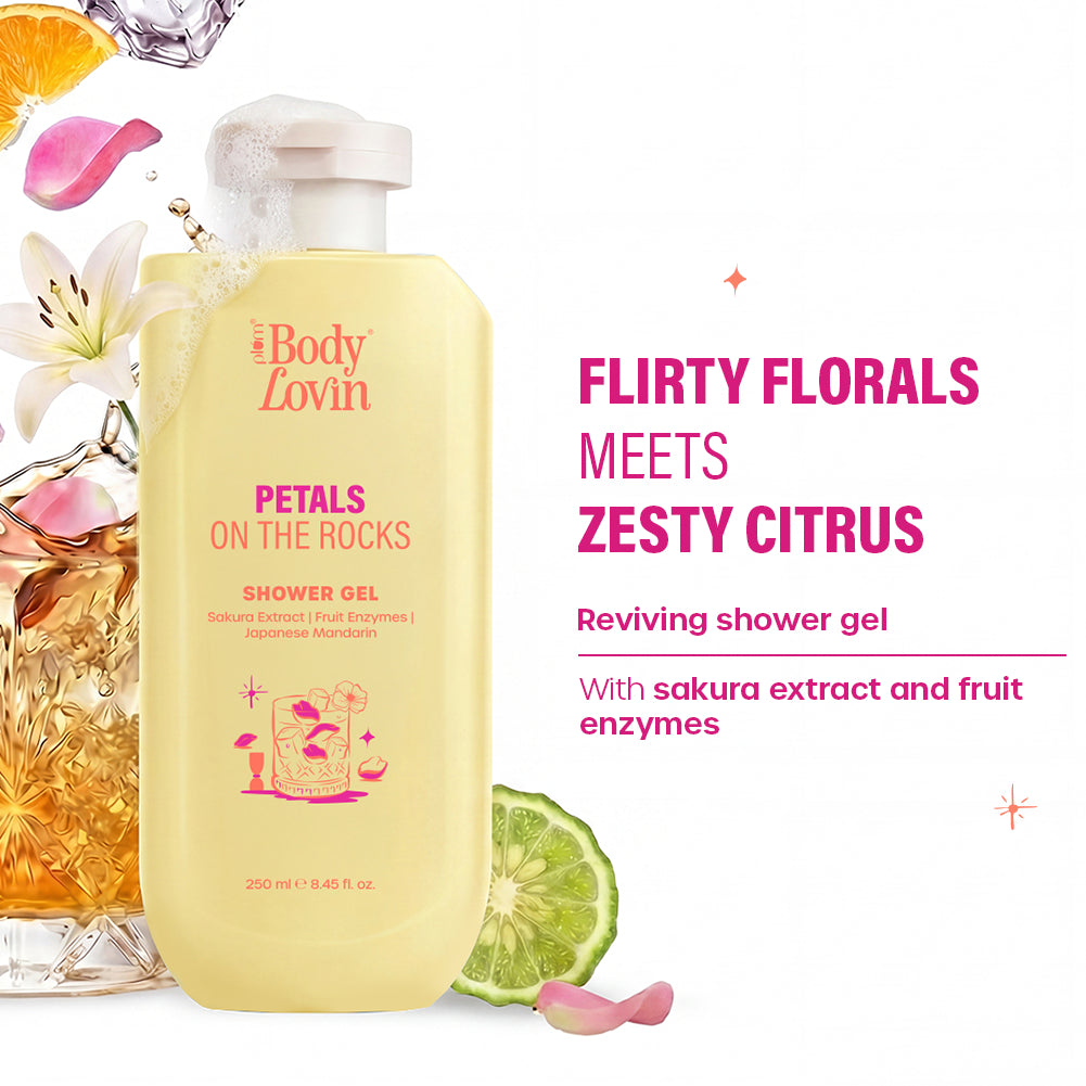 Petals On The Rocks Shower Gel
