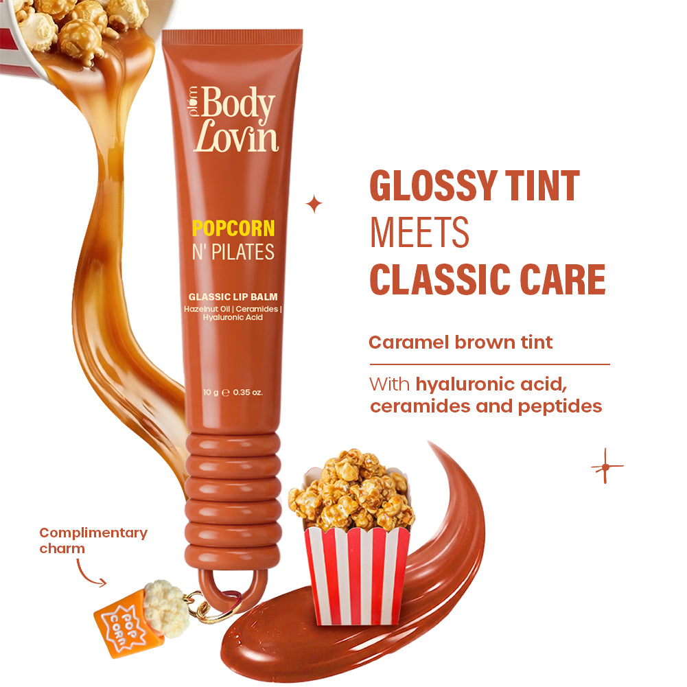 Popcorn N’ Pilates Glassic Lip Balm