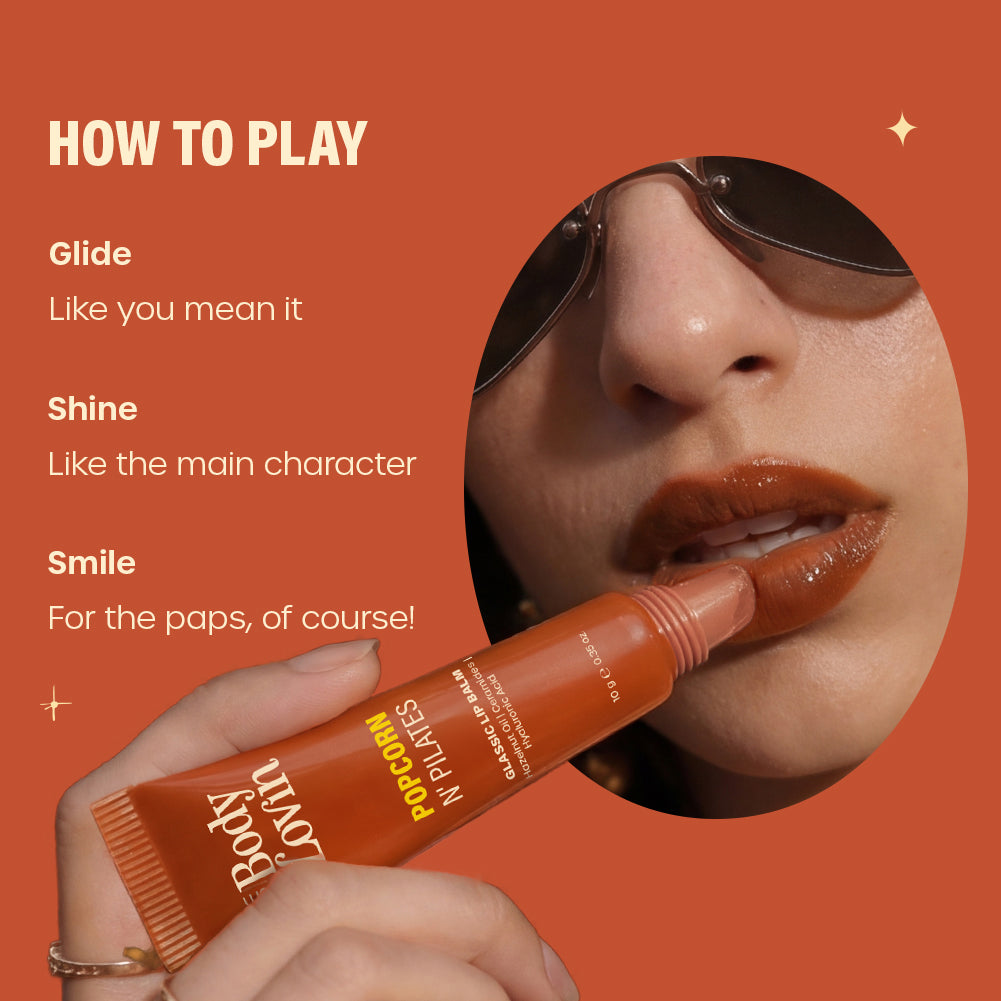Popcorn N’ Pilates Glassic Lip Balm