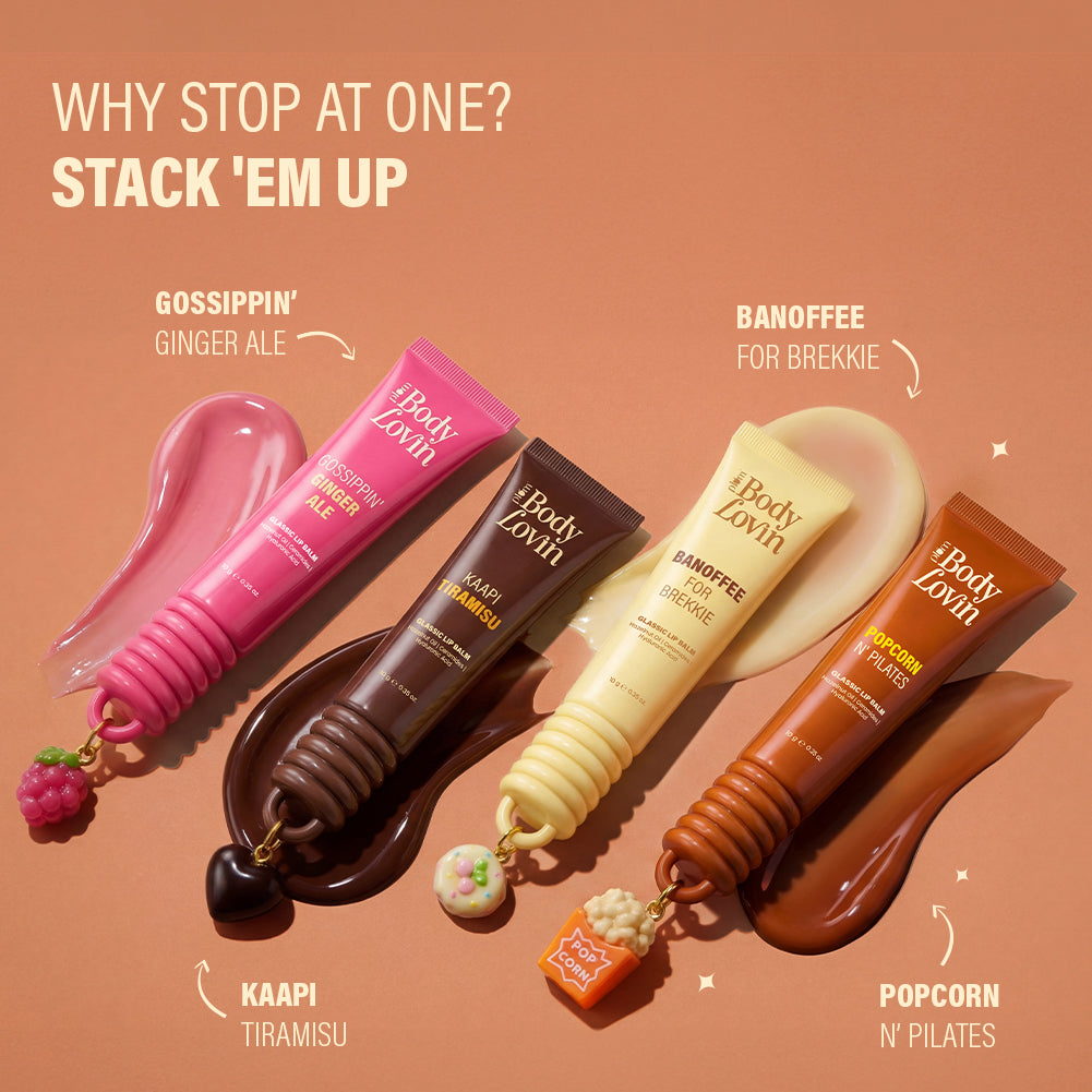 Popcorn N’ Pilates Glassic Lip Balm