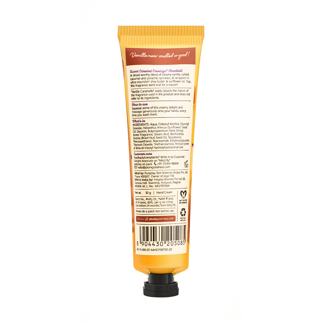 Vanilla Caramello Hand Cream