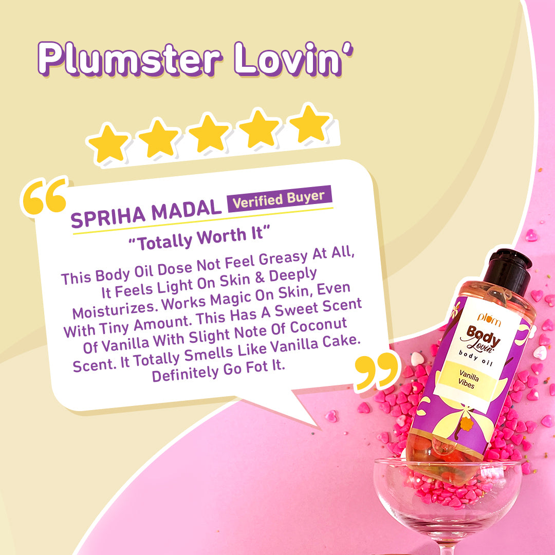 Vanilla Vibes Body Oil