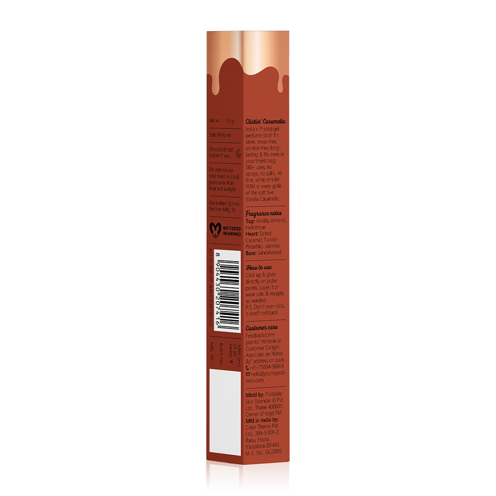 Vanilla Caramello Solid Perfume Stick